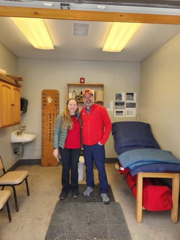 Tricia Mencin and Josh Herchl